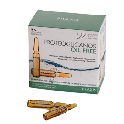 Praxis proteoglicanos oil free zelené 24 amp.